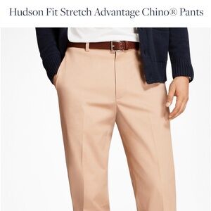 Brooks Brothers Hudson Fit Stretch Advantage Chino® Pants, size 42 - 30